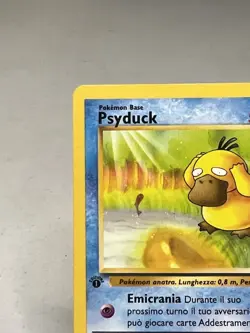 Psyduck Italian 1st Ed. Pokemon Fossil #53 1999 - Image 2