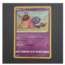 Pokemon TCG Galarian Slowpoke SWSH126 Sword & Shield Promo Holo 70 HP 2021 - Image 1