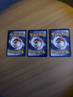 Pokemon Fossil Legendary Birds Set Moltres Zapdos Articuno Non-Holo - Image 2