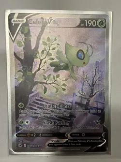Pokemon TCG Celebi v 245/264 Alternative Art Holo Fusion Strike SWSH08 - Image 2