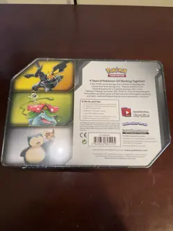Pokemon TCG Celebi & Venusaur GX Tag Team Sealed Tin - Image 2
