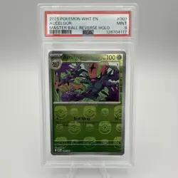 Pokemon SV White Flare Accelgor Reverse Holo Master Ball Uncommon #009/086 - Image 1