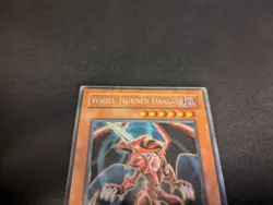 YuGiOh White-Horned Dragon MDP2-EN006 Rare Limited Edition McDonalds Ser 2 (LP) - Image 3