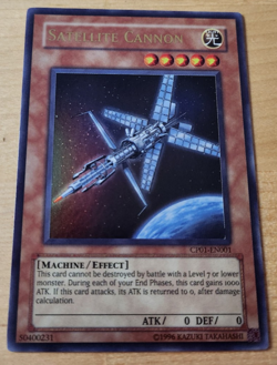 Yu-Gi-Oh! Satellite Cannon CP01-EN001 Champion Pack 1 Unlimited Exactly as Seen - Image 1
