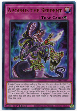 Apophis the Serpent MZTM-EN010 Ultra Rare NM Yu-Gi-Oh! TCG - Image 1