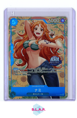 NAMI ALT ART PROMO ONE PIECE TCG P-112 2025 MINI TIN VOL.2 MINT JAPANESE - Image 1
