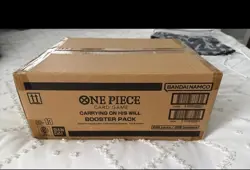 One Piece OP-13 Carrying On His Will 12 BOX BOOSTER BOX CASE Factory Sealed - Image 1
