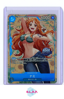 NAMI ALT ART PROMO ONE PIECE TCG P-112 2025 MINI TIN VOL.2 MINT JAPANESE - Image 1