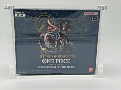 One Piece Pillars of Strength OP-03 English Booster Box Factory Sealed w/Acrylic - Image 1