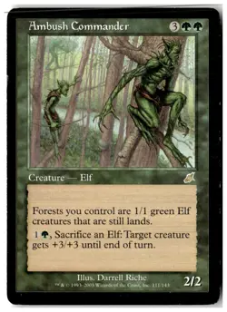 MTG Ambush Commander - Scourge Moderately Played English - Image 1