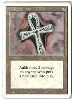 MTG Ankh of Mishra - Revised Edition Moderately Played English - Image 1