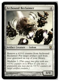 MTG Arcbound Reclaimer - Darksteel Moderately Played English - Image 1