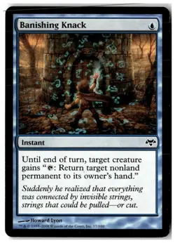 MTG Banishing Knack - Eventide Moderately Played English - Image 1