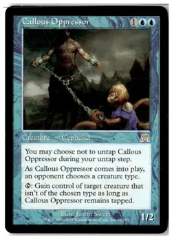 MTG Callous Oppressor - Onslaught Moderately Played English - Image 1