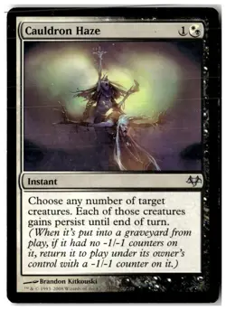 MTG Cauldron Haze - Eventide Heavily Played English - Image 1