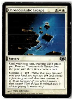 MTG Chronomantic Escape - Future Sight Moderately Played English - Image 1