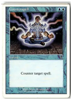 MTG Counterspell - 7th Edition Heavily Played English - Image 1