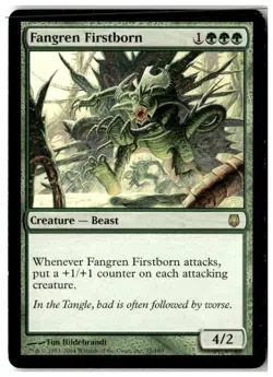 MTG Fangren Firstborn - Darksteel Heavily Played English - Image 1