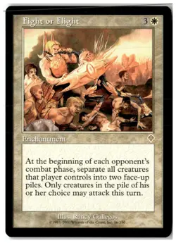 MTG Fight or Flight - Invasion Moderately Played English - Image 1
