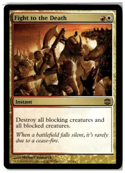 MTG Fight to the Death - Alara Reborn Moderately Played English - Image 1