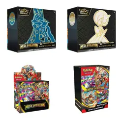 Pokemon Mega Evolution Pokemon Center 2 ETB, Booster Box, Booster Bundle Presale - Image 1