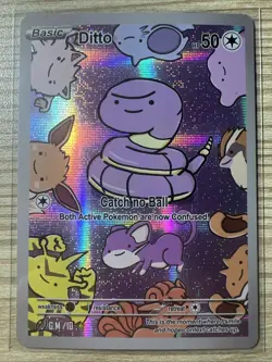 EKANS Ditto Genetic Mystery 1ST PRINT FAN ART After Skool Hobby Pokemon MINT - Image 1