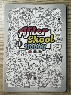 EKANS Ditto Genetic Mystery 1ST PRINT FAN ART After Skool Hobby Pokemon MINT - Image 2