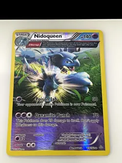 Nidoqueen 69/160 Rare Primal Clash Pokemon Reverse Holo Near Mint - Image 1