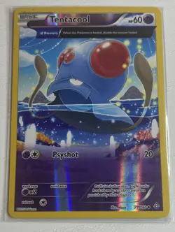 TENTACOOL 71/160 UC PRIMAL CLASH POKEMON REVERSE HOLO LP - Image 1