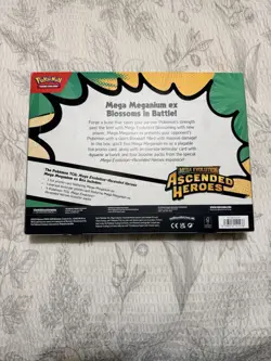 Pokemon Mega Meganium Ex Box Ascended Heroes Tcg Boosters Promo New Sealed - Image 2