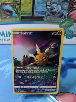 Solrock - GG15/GG70 Pokemon Crown Zenith Galarian Gallery Near Mint NM - Image 1