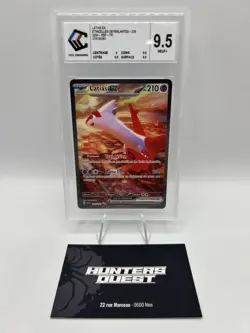CCC 9,5 Carte Pokemon Latias EX 239/191 Etincelles Deferlantes FR - Image 1