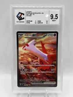 CCC 9,5 Carte Pokemon Latias EX 239/191 Etincelles Deferlantes FR - Image 2