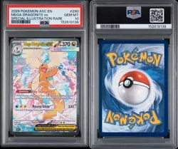 2026 POKEMON ASCENDED HEROES SPECIAL ILLUSTRATION RARE MEGA DRAGONITE EX PSA 10 - Image 2