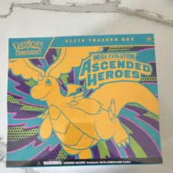Pokemon Mega Evolution Ascended Heroes Elite Trainer Box Dragonite Zekrom - Image 1