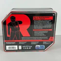 Pokemon TCG Team Rocket Tin box - Mewtwo ex -New- Sealed - - Image 3