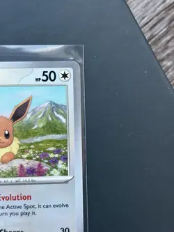 Pokemon Eevee 074/131 Sv: Prismatic Evolutions Holo MASTER BALL - Image 3