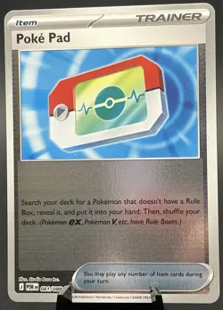 Poke Pad 198/217 Ascended Heroes Reverse Holo Pokemon TCG NM - Image 1