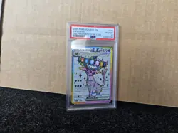 2025 POKEMON SVP EN-SV BLACK STAR PROMO #175 ESPEON ex PRE PREMIUM FIGURE PSA 10 - Image 1