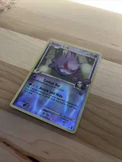 Pokemon Gengar GL Lv. 65 Reverse Holo Rising Rivals #40/111 - MP - Image 3