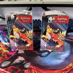 Pokemon TCG Destined Rivals 2x Half Booster Boxes 36 Packs SEALED - Image 4