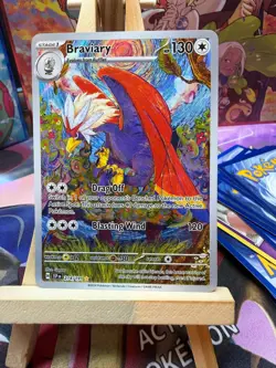 Braviary 214/191 Illustration Rare Surging Sparks Pokemon NM - Image 1