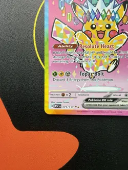 Pikachu EX - 277/217 - Ascended Heroes - SIR - Pack Fresh - Pokemon TCG - Image 3
