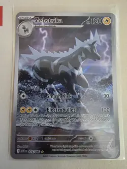 Pokemon TCG Sv: White Flare - Zebstrika 115/086 Illustration Rare - English - Image 1