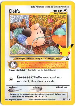 Cleffa 20/111 Classic Collection Celebrations: Classic Collection Pokemon - Image 1