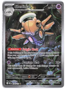 Shedinja 144/132 Illustration Rare Mega Evolution Pokemon - Image 1