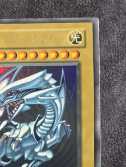 Yu-Gi-Oh! Blue-Eyes White Dragon SDK-001 Ultra Rare Vintage 2002 LP/NM - Image 3