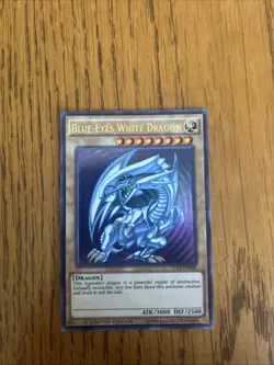 Yu-Gi-Oh! Blue-Eyes White Dragon LP CT13-EN008 Ultra Rare Limited Edition - Image 1