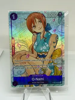 SEALED One Piece O-Nami OP05-062 UC Foil - Illustration Box Vol.1 Promo ENGLISH - Image 1