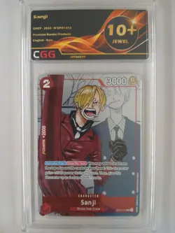 One Piece Sanji (OP01-013) Premium Bandai Products CGG 10+ Triple 28460239 - Image 1